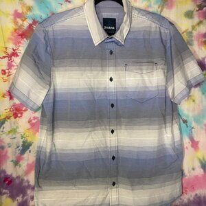 Prana - Short sleeved button shirt - Men's Medium